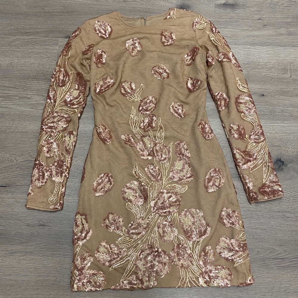 Floral Sequin Dress!